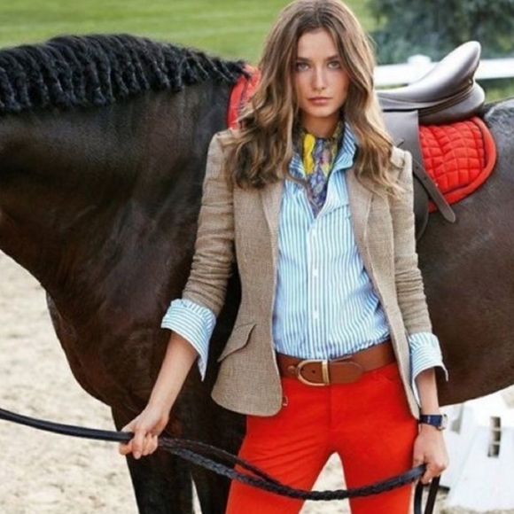 RL COLLECTION Red Leather Belt - Picture 16 of 16